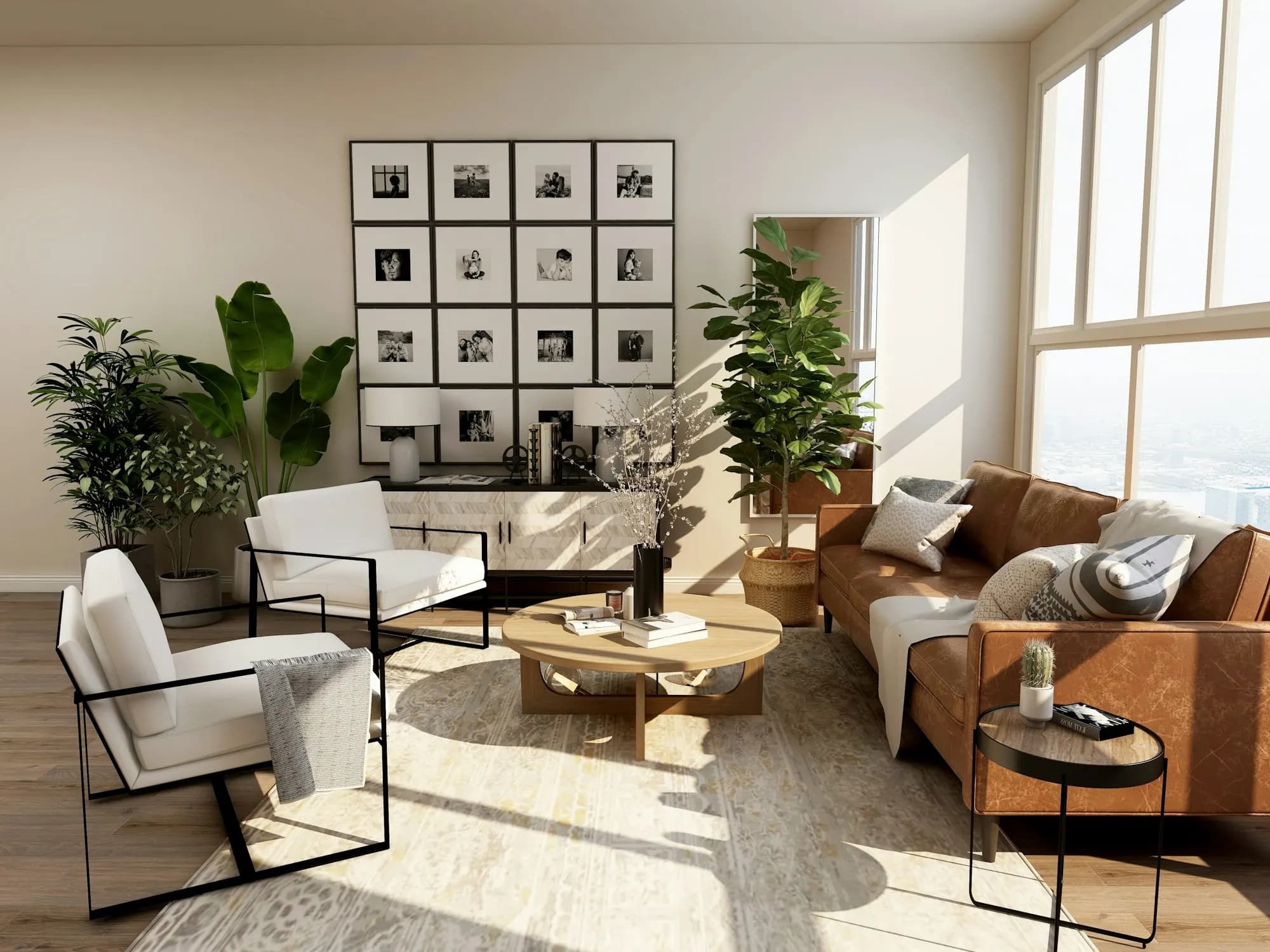 Interior residencial limpio y luminoso, representativo del tipo de espacios que atendemos